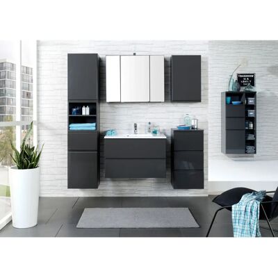 WELLTIME Cardiff Wandhängeschrank - Reversibel, Soft-Close, 2 Einlegeböden WELLTIME Cardiff Wandhängeschrank - Reversibel, Soft-Close, 2 Einlegeböden