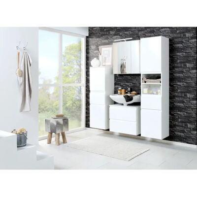 WELLTIME Cardiff Bad-Hochschrank - Softclose, 2 Fächer, 2 Türen WELLTIME Cardiff Bad-Hochschrank - Softclose, 2 Fächer, 2 Türen