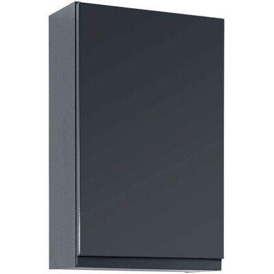 Held Möbel Cardiff Hängeschrank - Graphit, 40x64x20 cm - Badezimmer Held Möbel Cardiff Hängeschrank - Graphit, 40x64x20 cm - Badezimmer