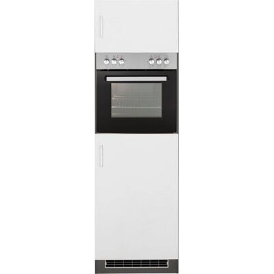 Held Möbel Paris Küchenunterschrank - weiß/graphit - 60x200x60 cm - Küchenschrank Held Möbel Paris Küchenunterschrank - weiß/graphit - 60x200x60 cm - Küchenschrank