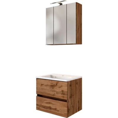 WELLTIME Baabe 60cm MDF Badmöbel-Set - Softclose WELLTIME Baabe 60cm MDF Badmöbel-Set - Softclose