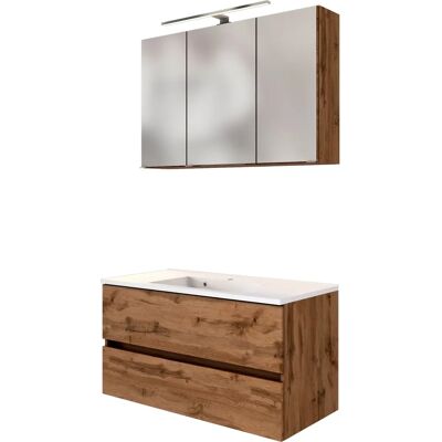 WELLTIME Baabe Badmöbel-Set - MDF, 100cm, Softclose WELLTIME Baabe Badmöbel-Set - MDF, 100cm, Softclose