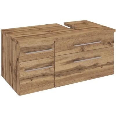 Held Möbel - Wotan Eiche - 90 cm - 4 Schubladen - Unterschrank Held Möbel - Wotan Eiche - 90 cm - 4 Schubladen - Unterschrank