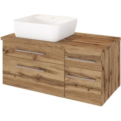 Held Möbel - Davos - 90 cm - 4 Schubkästen - Bathroom vanity Held Möbel - Davos - 90 cm - 4 Schubkästen - Bathroom vanity