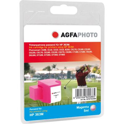 AgfaPhoto Magenta Tintenpatrone - Kompatibel mit HP Photosmart AgfaPhoto Magenta Tintenpatrone - Kompatibel mit HP Photosmart