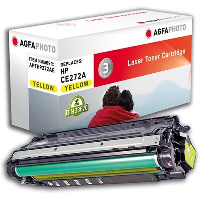 AgfaPhoto CE272A Toner Giallo - Cartuccia toner AgfaPhoto CE272A Toner Giallo - Cartuccia toner
