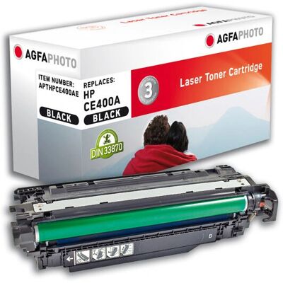AgfaPhoto CE400A Tonerkassette - 5500 Seiten - Schwarz AgfaPhoto CE400A Tonerkassette - 5500 Seiten - Schwarz