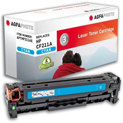 AgfaPhoto APTHP211AE Toner Cyan - Druckerpatrone AgfaPhoto APTHP211AE Toner Cyan - Druckerpatrone