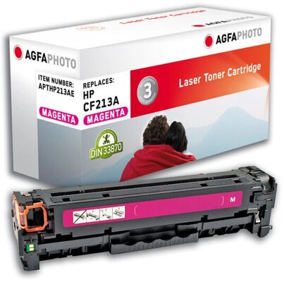 AgfaPhoto CF213A Tonerpatron - Magenta - Kompatibel - Laserdrucker AgfaPhoto CF213A Tonerpatron - Magenta - Kompatibel - Laserdrucker