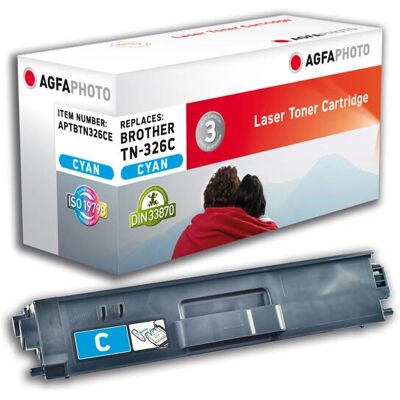 AgfaPhoto Cyan Tonerpatrone - Laserdrucker - 3500 Seiten - Modell: APTBTN326CE AgfaPhoto Cyan Tonerpatrone - Laserdrucker - 3500 Seiten - Modell: APTBTN326CE