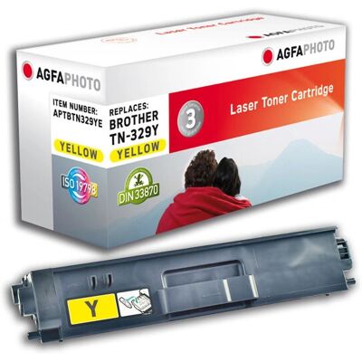 AgfaPhoto APTBTN329YE Cartouche de toner - Jaune - Fournitures d'imprimante - Publicité AgfaPhoto APTBTN329YE Cartouche de toner - Jaune - Fournitures d'imprimante - Publicité