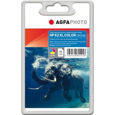 AgfaPhoto APHP62CXL Mustepatruuna - Syaani, Magenta, Keltainen - Yhteensopiva HP Envy 55xx, 56xx, 76xx, Officejet 200 AgfaPhoto APHP62CXL Mustepatruuna - Syaani, Magenta, Keltainen - Yhteensopiva HP Envy 55xx, 56xx, 76xx, Officejet 200
