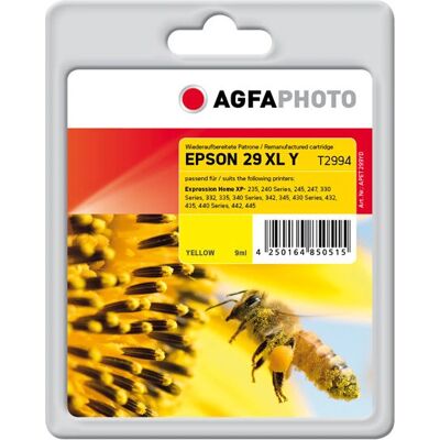 AgfaPhoto APET299YD Gelbe Tintenpatrone - Standardleistung für Epson Home AgfaPhoto APET299YD Gelbe Tintenpatrone - Standardleistung für Epson Home