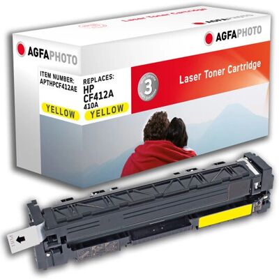 AgfaPhoto APTHPCF412AE Gelb Tonerpatrone - Tonerpatrone AgfaPhoto APTHPCF412AE Gelb Tonerpatrone - Tonerpatrone