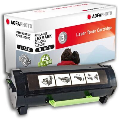 AgfaPhoto APTL51B2000 Toner - Schwarz - ca. 2500 Seiten AgfaPhoto APTL51B2000 Toner - Schwarz - ca. 2500 Seiten