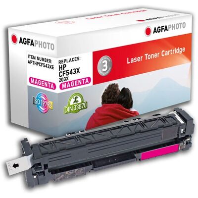 Toner Magenta AgfaPhoto APTHPCF543XE - Cartouche de toner Toner Magenta AgfaPhoto APTHPCF543XE - Cartouche de toner