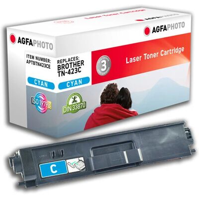Cartouche de toner Cyan AgfaPhoto APTBTN423CE - Toner Cartridge Cartouche de toner Cyan AgfaPhoto APTBTN423CE - Toner Cartridge