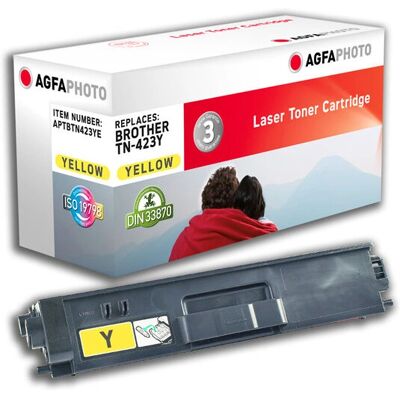 AgfaPhoto APTBTN423YE Gelb Tonerpatrone - Toner Cartridge AgfaPhoto APTBTN423YE Gelb Tonerpatrone - Toner Cartridge