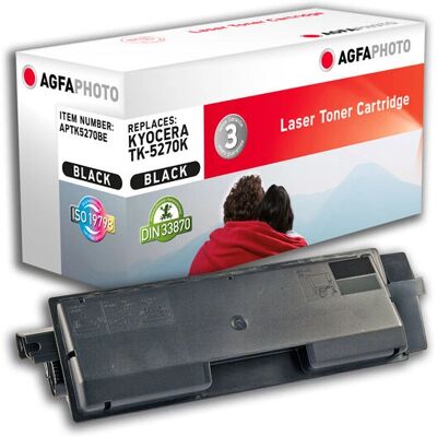 Cartouche de toner AgfaPhoto APTK5270BE - Noir - Jusqu'à 8000 pages - Publicité Cartouche de toner AgfaPhoto APTK5270BE - Noir - Jusqu'à 8000 pages - Publicité
