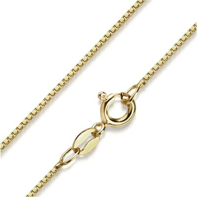 firetti Silber 925 Gold Venezianerkette - Halskette firetti Silber 925 Gold Venezianerkette - Halskette