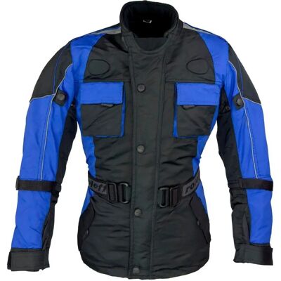 Roleff Kinder Motorradjacke - Wasserdicht, Reflektierend, Verstellbar - Motorradjacke Roleff Kinder Motorradjacke - Wasserdicht, Reflektierend, Verstellbar - Motorradjacke