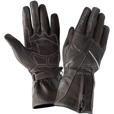 Gants moto Roleff RO 76 - Noir, XL, Cuir, Velcro - Publicité Gants moto Roleff RO 76 - Noir, XL, Cuir, Velcro - Publicité