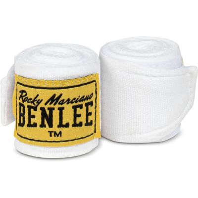 Ben Lee Rocky Marciano Weiße Elastische Bandagen - Bandages Ben Lee Rocky Marciano Weiße Elastische Bandagen - Bandages