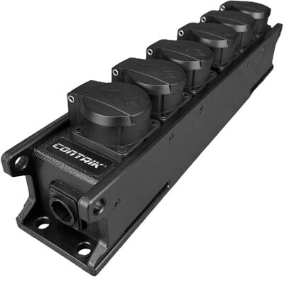 Contrik Power Strip CPPSF6RD-TT - Verlengkabel / Splitbox Contrik Power Strip CPPSF6RD-TT - Verlengkabel / Splitbox