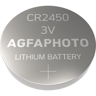 AgfaPhoto CR2450 Lithiumbatterie - 5er Pack - Haushaltsgebrauch AgfaPhoto CR2450 Lithiumbatterie - 5er Pack - Haushaltsgebrauch