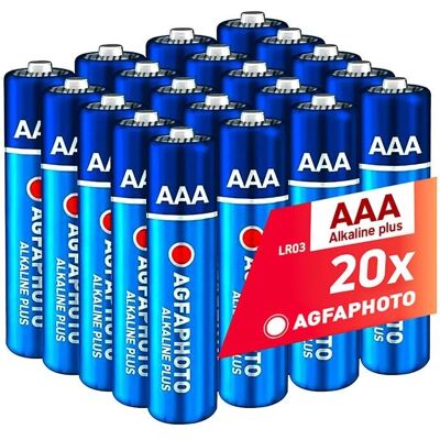 AgfaPhoto - LR03 - AAA - 1.5V - Pile - Publicité AgfaPhoto - LR03 - AAA - 1.5V - Pile - Publicité