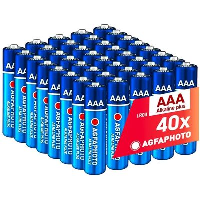 Piles AgfaPhoto LR03 - Énergie fiable pour usage quotidien - Publicité Piles AgfaPhoto LR03 - Énergie fiable pour usage quotidien - Publicité