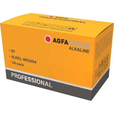 Pile Professionnelle 9V AGFAPHOTO - Pile Pile Professionnelle 9V AGFAPHOTO - Pile