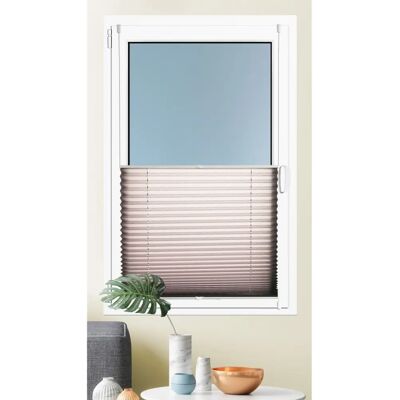 KUTTI - Brisa - silbergrau - 50x140 cm - Pleated blind KUTTI - Brisa - silbergrau - 50x140 cm - Pleated blind