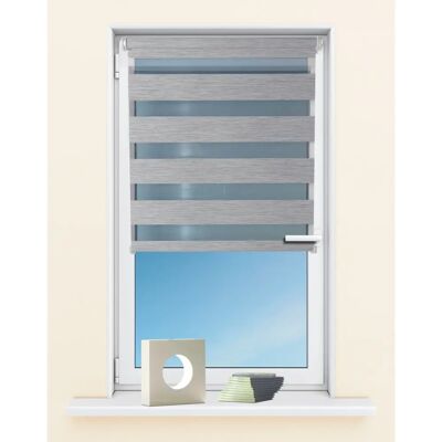 KUTTI - Sola - Grau - 160x45 cm - roller blind KUTTI - Sola - Grau - 160x45 cm - roller blind