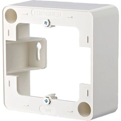 METZ CONNECT BTR 130829-02-I - Rahmen für Wandmontage 85x85 mm reinweiß RAL9010 METZ CONNECT BTR 130829-02-I - Rahmen für Wandmontage 85x85 mm reinweiß RAL9010