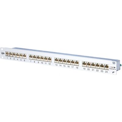 Metz Connect 130855-E Pannello di Connessione - 24 Porte, Argento - Attrezzatura di Rete Metz Connect 130855-E Pannello di Connessione - 24 Porte, Argento - Attrezzatura di Rete