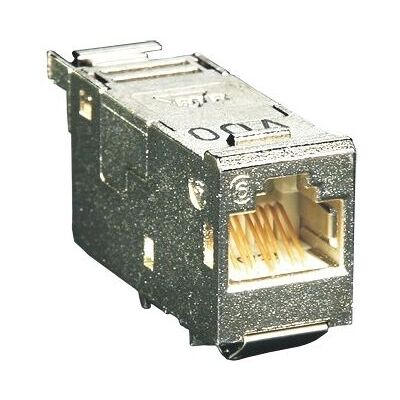 Modulo E-DAT BTR Netcom - Cat.6A, Argento, RJ-45 8(8) Modulo E-DAT BTR Netcom - Cat.6A, Argento, RJ-45 8(8)
