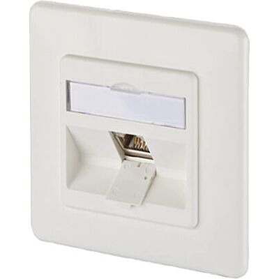 BTR Netcom Vägguttag RJ45 - Kategori 6A - Vit BTR Netcom Vägguttag RJ45 - Kategori 6A - Vit
