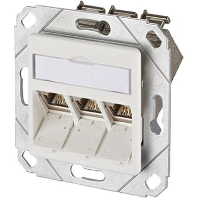 Metz Connect 1309131102-E RJ45 Netzwerkdose - Reinweiß Metz Connect 1309131102-E RJ45 Netzwerkdose - Reinweiß