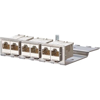 Metz Connect 130922-03-E Pannello di patch - 6x8 RJ45, Schermato, 1U Metz Connect 130922-03-E Pannello di patch - 6x8 RJ45, Schermato, 1U