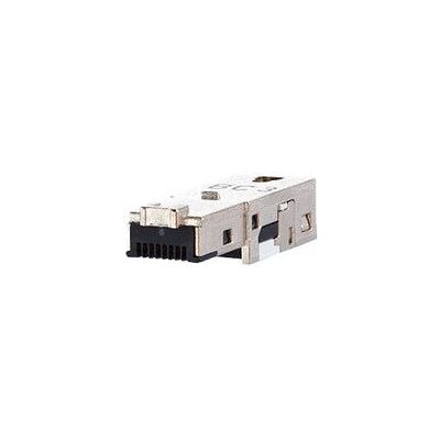 Metz Connect RJ45 Metall - Cat.6 geschirmter Industrieanschluss - 8P8C - Silber Metz Connect RJ45 Metall - Cat.6 geschirmter Industrieanschluss - 8P8C - Silber