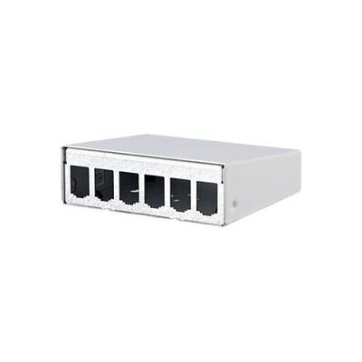 Metz Connect 130861-0602-E Patch Panel - 6 Ports Network Panel Metz Connect 130861-0602-E Patch Panel - 6 Ports Network Panel