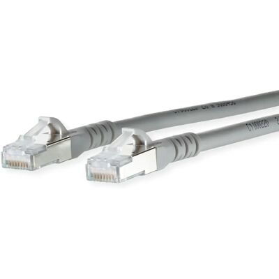 Cavo di rete Metz Connect - 10m Cat 6A S/FTP - Grigio Cavo di rete Metz Connect - 10m Cat 6A S/FTP - Grigio