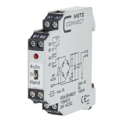 Metz Connect KRA-SR-M8/21 Electrical Relay White Metz Connect KRA-SR-M8/21 Electrical Relay White