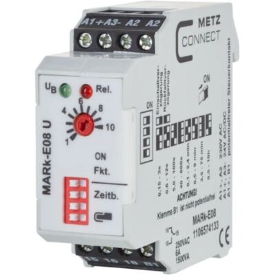 METZ CONNECT MARk-E08 Multifunction Time Relay - Electrical Relay METZ CONNECT MARk-E08 Multifunction Time Relay - Electrical Relay