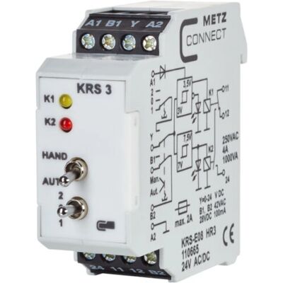 METZ CONNECT KRS-E08 HR3 Weiß Relais - Relais METZ CONNECT KRS-E08 HR3 Weiß Relais - Relais