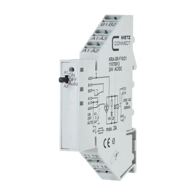 Metz Connect Grey KRA-SR-F10/21 Electrical Relay Module Metz Connect Grey KRA-SR-F10/21 Electrical Relay Module