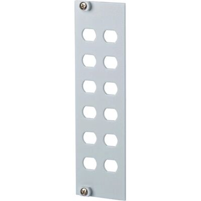 Metz 15024A0100-E Patch Panel Zubehör - Frontplatte 3HE für 12xST Metz 15024A0100-E Patch Panel Zubehör - Frontplatte 3HE für 12xST