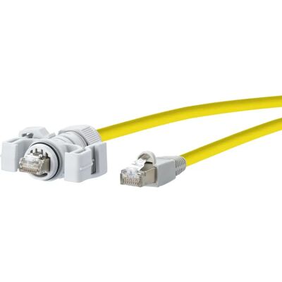 Metz Connect V6 20m Câble réseau Cat6 S/FTP - Jaune - Publicité Metz Connect V6 20m Câble réseau Cat6 S/FTP - Jaune - Publicité