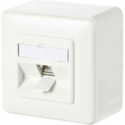 Metz Connect 130B11D10002-E Netzwerksockel Reinweiß - Netzwerkschnittstelle - RJ45 Metz Connect 130B11D10002-E Netzwerksockel Reinweiß - Netzwerkschnittstelle - RJ45